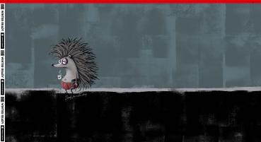 Preview: French Terry Panel Igel by Torsten Berger Preview: French Terry Panel Igel by Torsten Berger