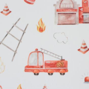 Preview: Baumwoll Webware Feuerwehr Preview: Baumwoll Webware Feuerwehr