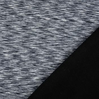 Preview: Softshell meliert schwarz Preview: Softshell meliert schwarz