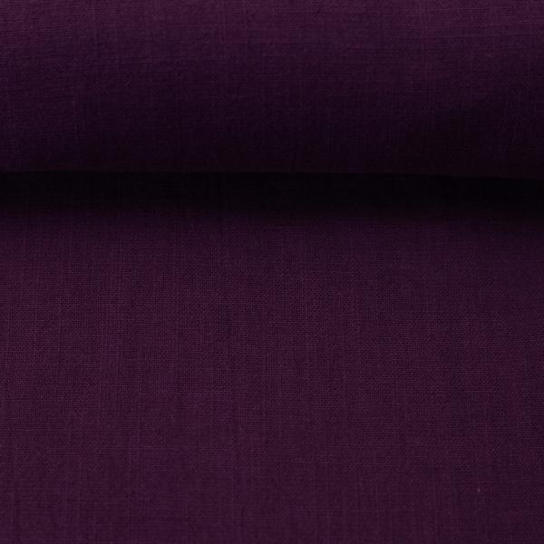 Double Slub Musselin Sorea violette 0646