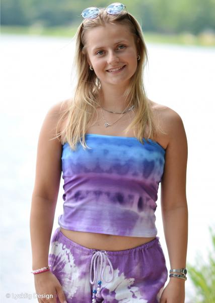 Double Slub Musselin Tie Dye by Lycklig Design 643